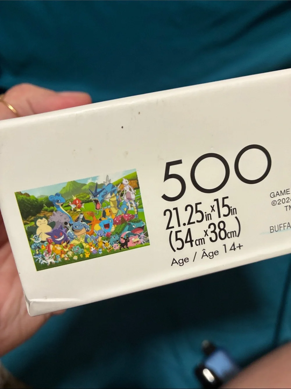 Pokemon 500 Piece Puzzle